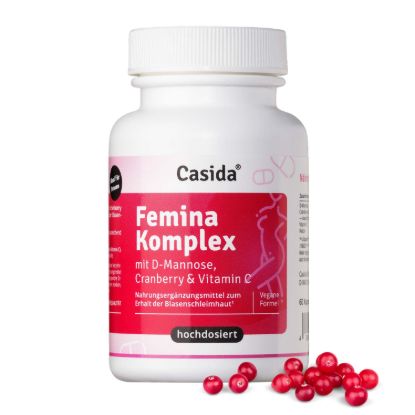 صورة Femina Complex with D-Mannose, Cranberry & Vitamin C - B2B